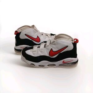 NIKE Air Max Uptempo 95 Pippen Bulls Basketball Red White CK0892-101 SZ 9